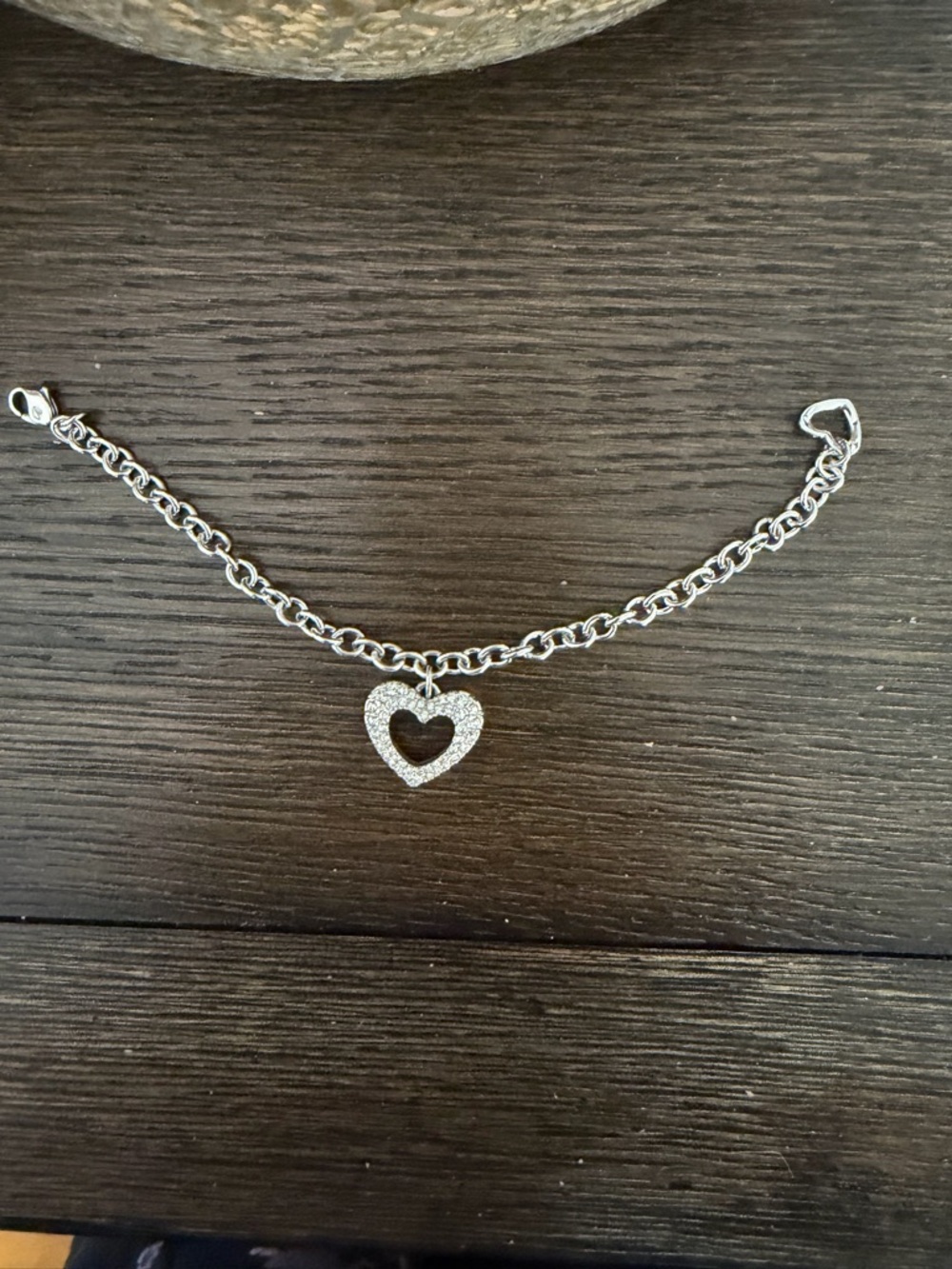 Swarovski Heart Bracelet